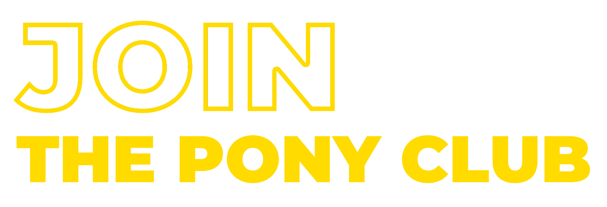 Join The Pony Club